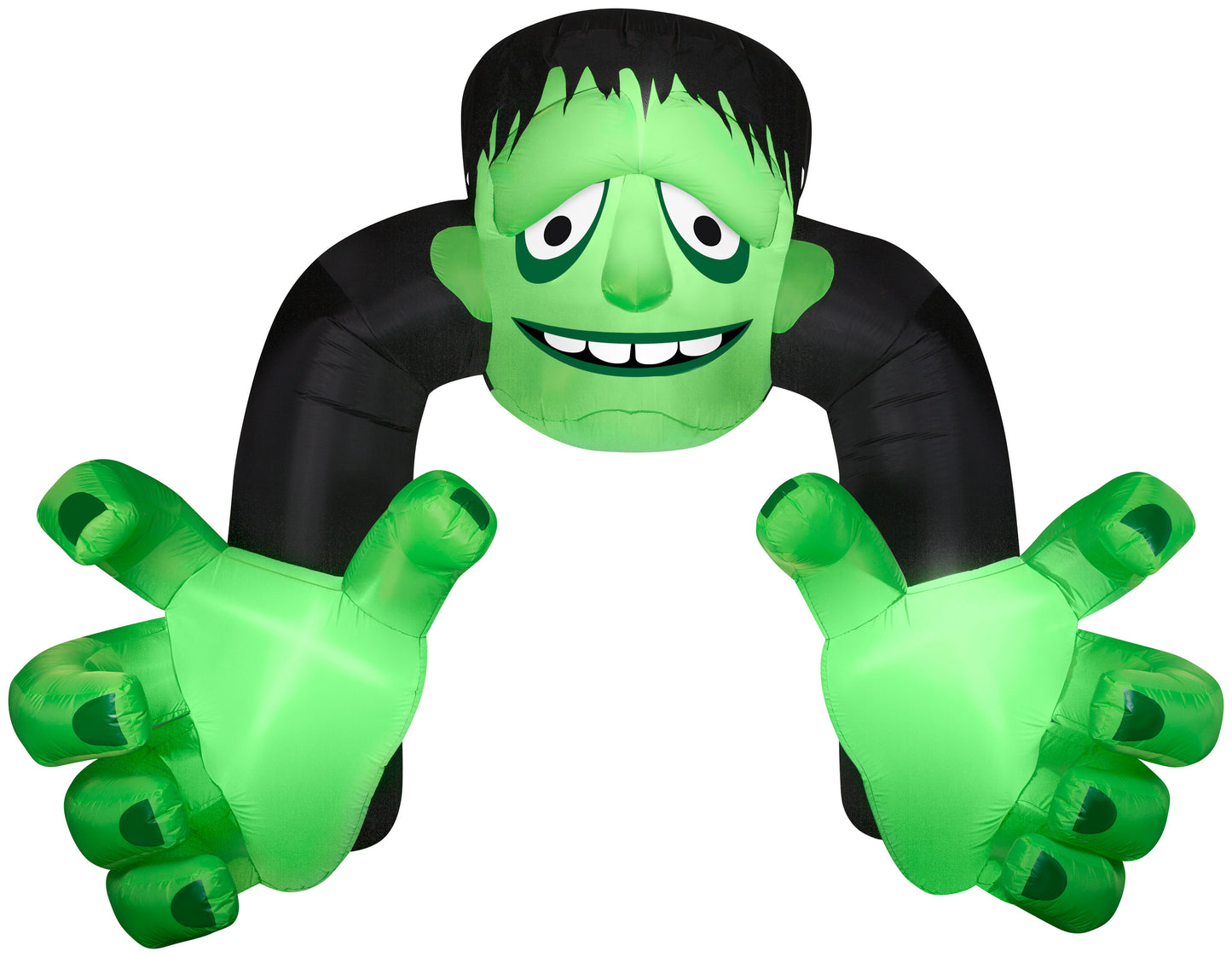 Archway Reaching Smiling Monster, 10 ft Tall