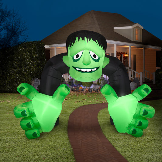 Archway Reaching Smiling Monster, 10 ft Tall lifestyle