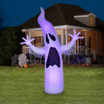Load image into Gallery viewer, Gemmy Lightshow Airblown ShortCircuit Ghoul Ghost Giant (Black Light) , 12 ft Tall
