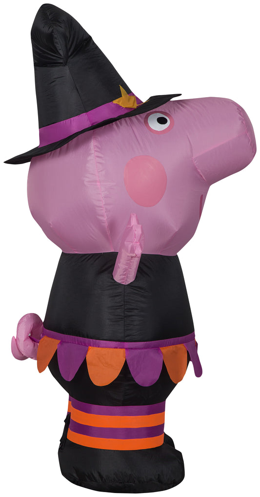 3.5' Inflatable Halloween Peppa Pig image 2