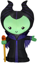 Load image into Gallery viewer, Gemmy Airblown Inflatable Maleficent, 3.5 ft Tall, black
