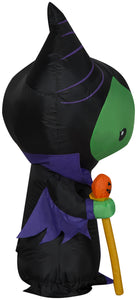 Gemmy Airblown Inflatable Maleficent, 3.5 ft Tall, black