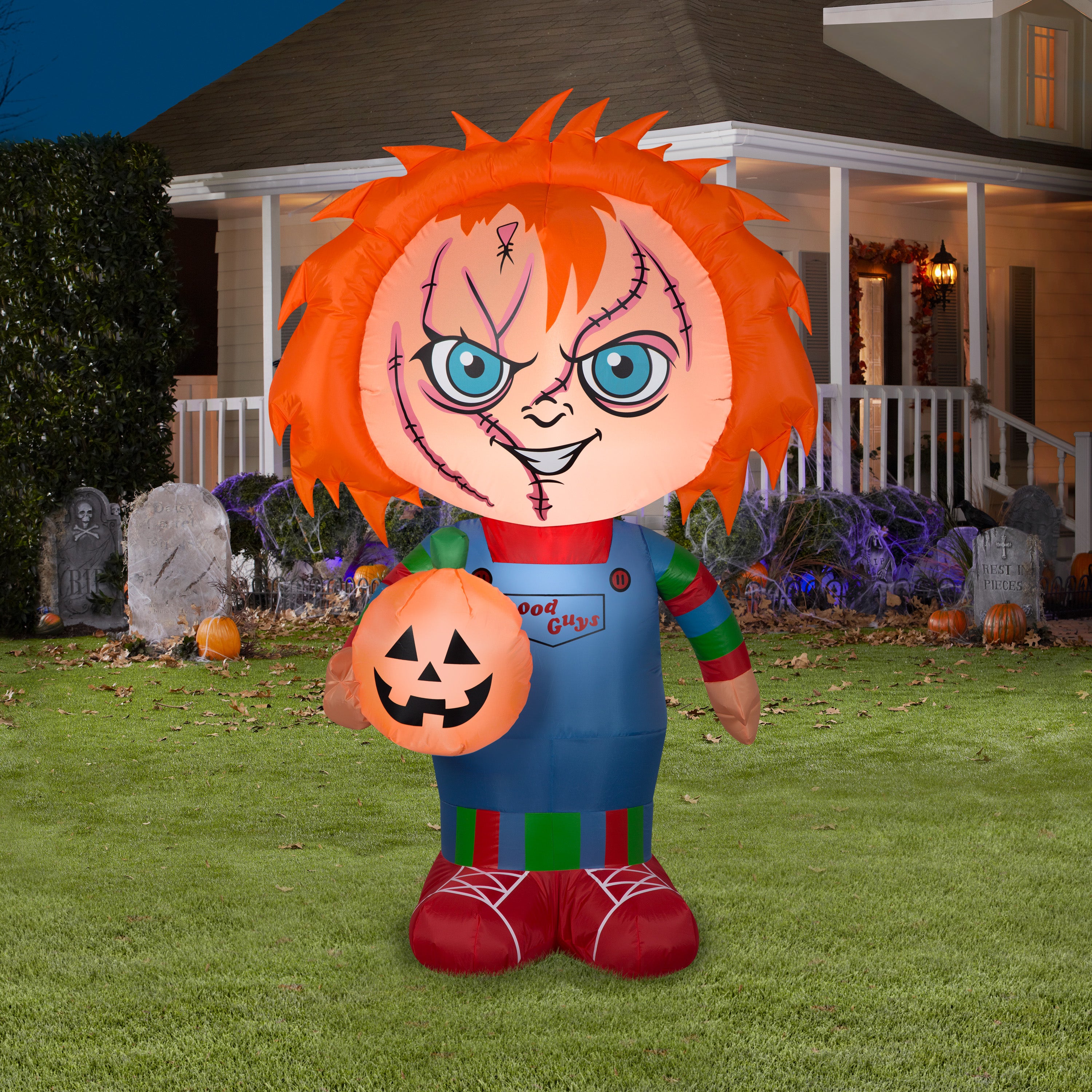 Gemmy 5 FT Airblown Inflatable Stylized Chucky