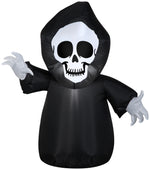 Load image into Gallery viewer, Gemmy Car Buddy Airblown Reaper, 3 ft Tall
