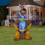 Load image into Gallery viewer, Gemmy Airblown Super Scoob from SCOOB Movie, 5 ft Tall, Brown
