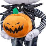Load image into Gallery viewer, Gemmy Stylized Jack Skellington Halloween Greeter with Jack O&#39; Lantern , Multi
