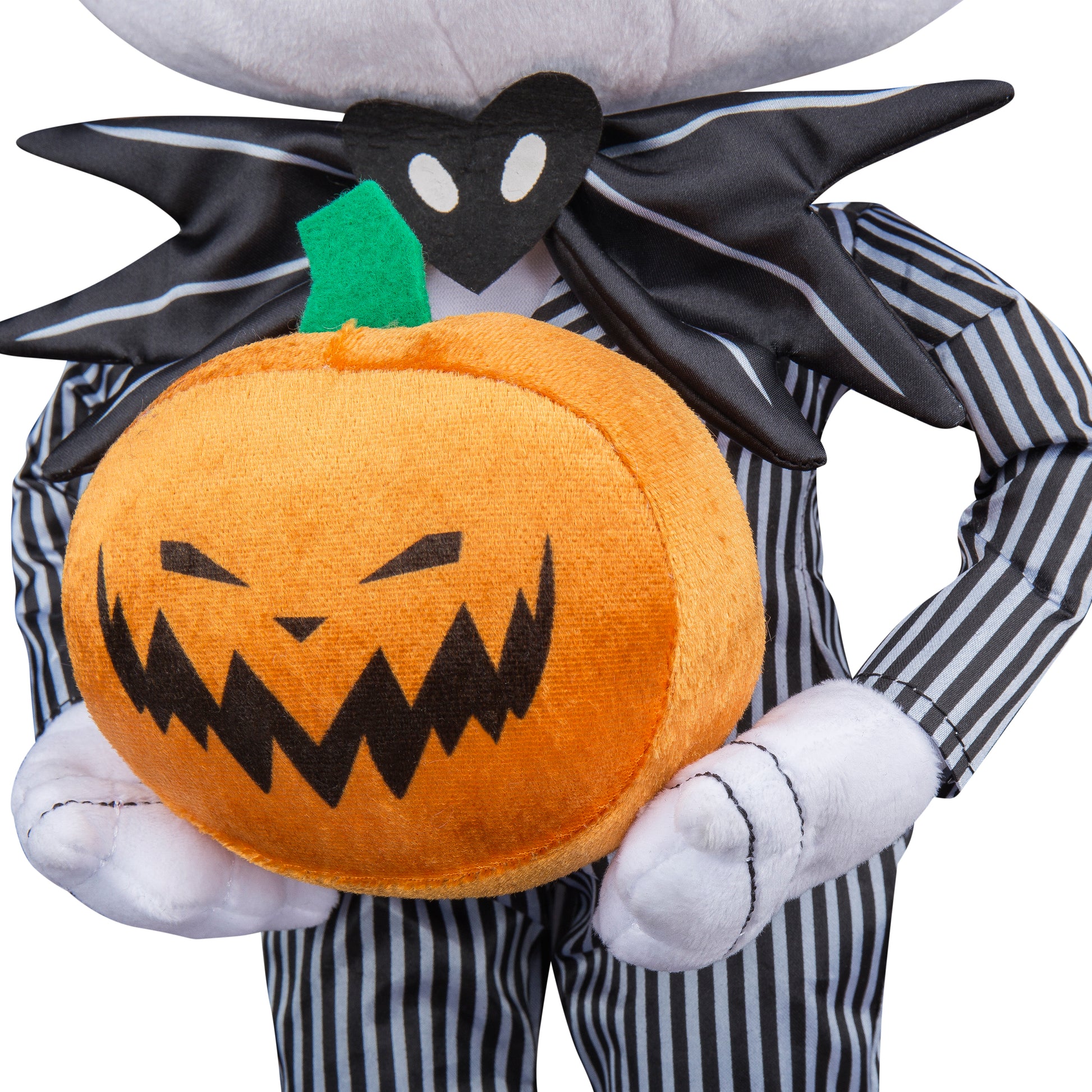 Jack Skellington with Jack O' Lantern Halloween Porch Greeter image 3