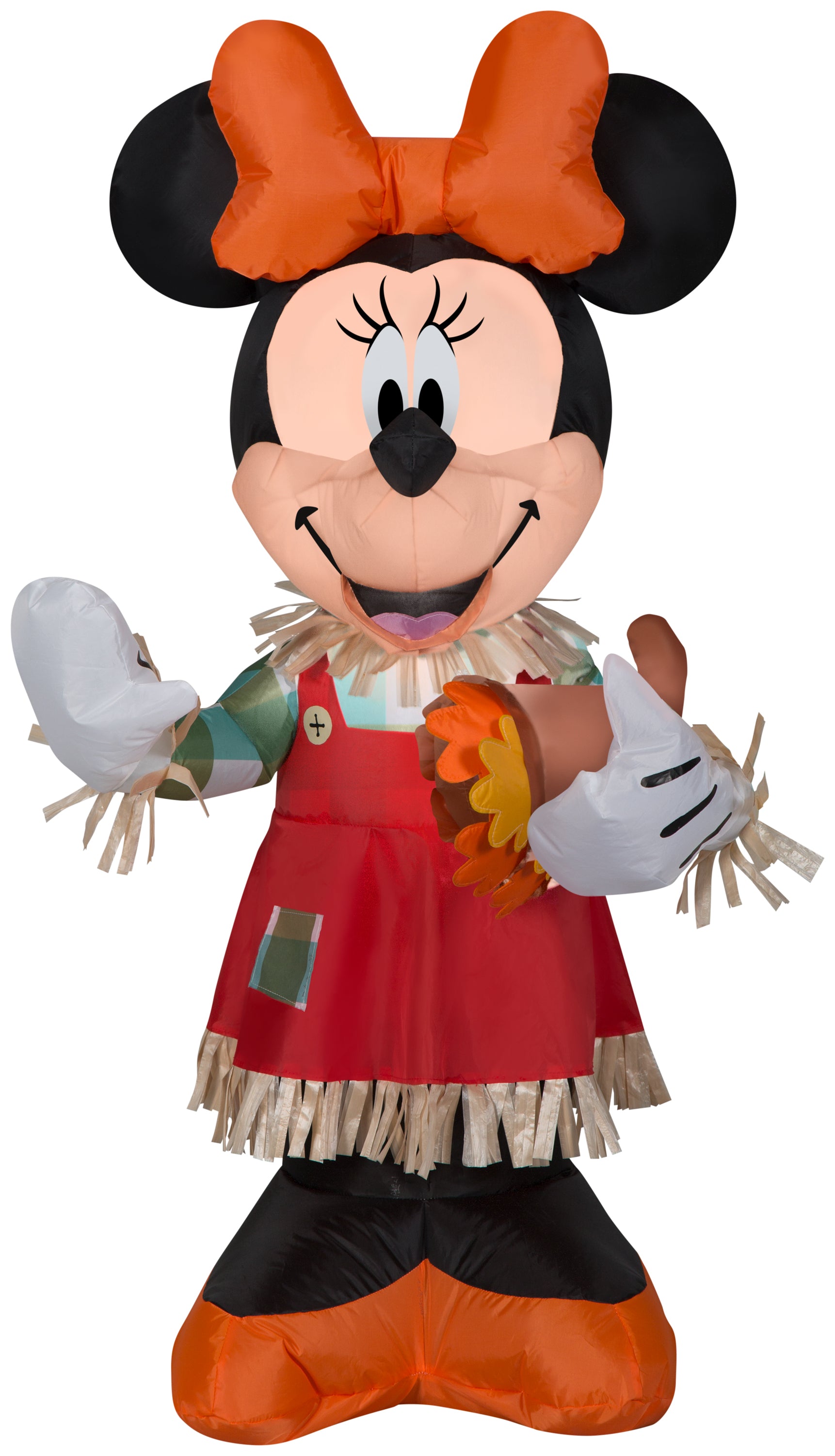 3.5-Ft Disney Minnie Holding Cornucopia Thanksgiving Inflatable