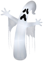 Load image into Gallery viewer, Gemmy Airblown Whimsey Ghost w/Streamers Giant (C7 LED White), 12 ft Tall

