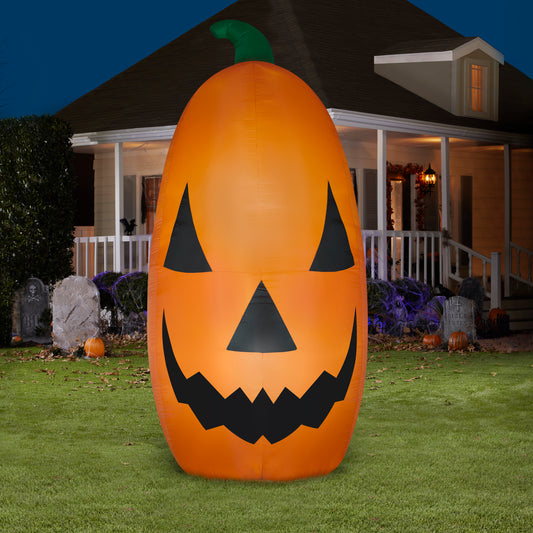 Giant Halloween Inflatable Jack O' Lantern, 12 ft Tall lifestyle
