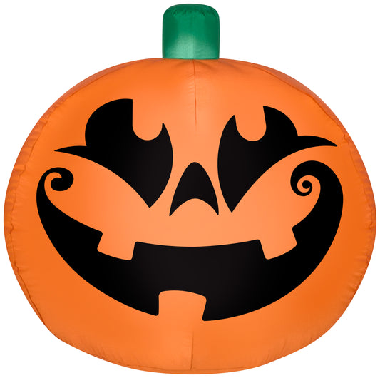 Gemmy Airblown Inflatable Happy Jack O' Lantern, 2.5 ft Tall, orange