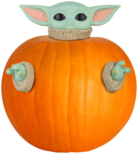 Pumpkin Push Ins The Child Star Wars, green