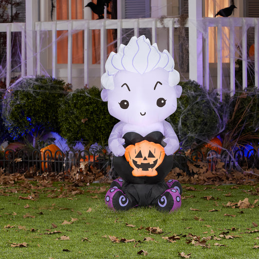 3.5-Ft Disney Ursula Halloween Inflatable lifestyle