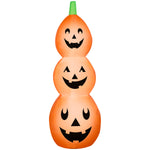 Load image into Gallery viewer, Gemmy Airblown Inflatable Triple JOL Stack, 4 ft Tall, Multi
