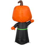 Load image into Gallery viewer, Gemmy Halloween Inflatable Jack O&#39; Lantern Reaper , 3.5 ft Tall, Multi
