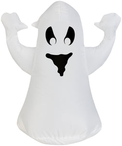 Gemmy Airdorable Airblown Ghost, 1.5 ft Tall, White