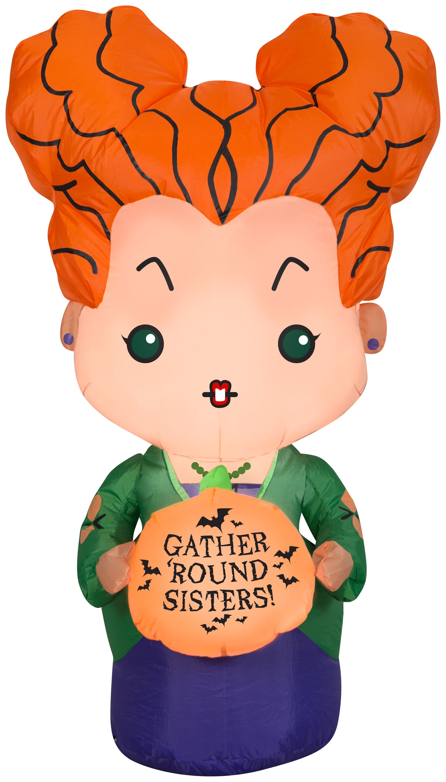 Inflatable Hocus Pocus Winifred, 3.5 ft Tall