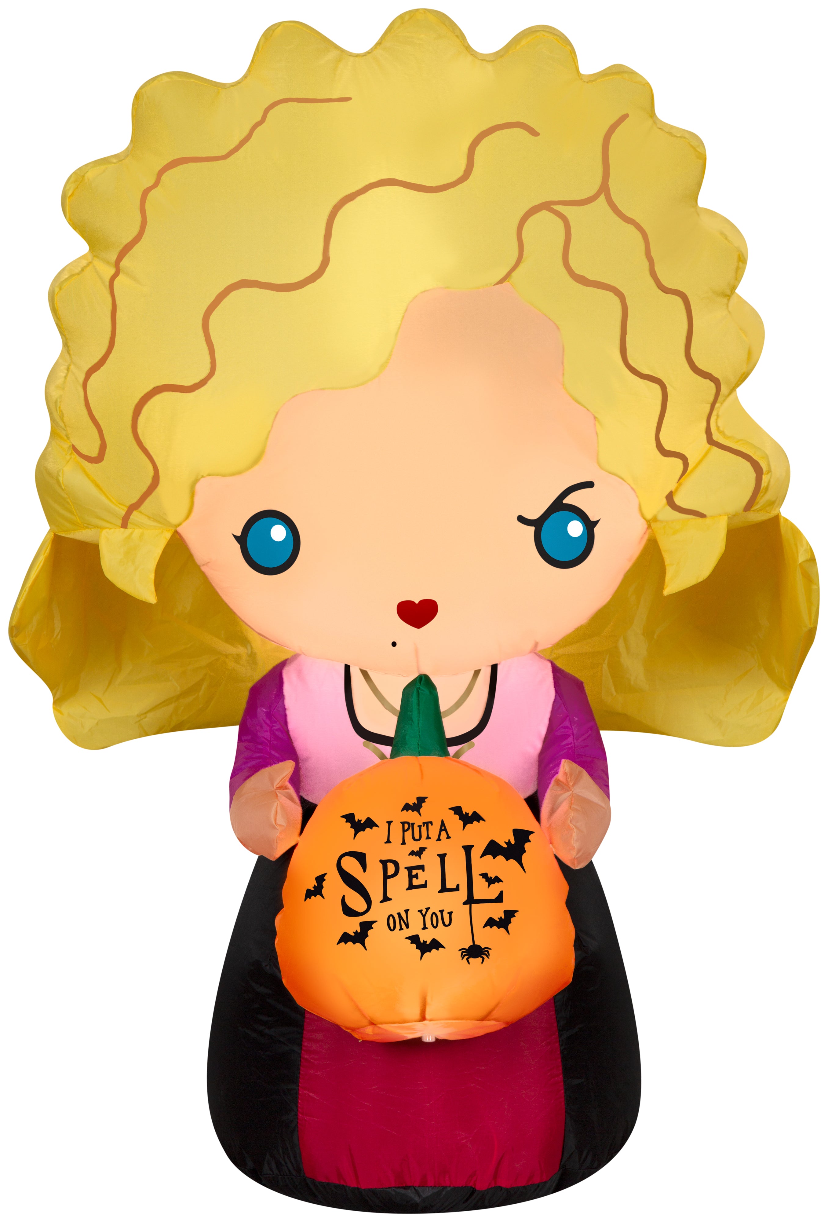 Gemmy Airblown Hocus Pocus Sarah Disney, 3.5 ft Tall, Multi