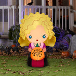 Load image into Gallery viewer, Gemmy Airblown Hocus Pocus Sarah Disney, 3.5 ft Tall, Multi
