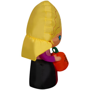 Gemmy Airblown Hocus Pocus Sarah Disney, 3.5 ft Tall, Multi