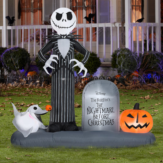Jack Skellington Halloween Town Scene Disney, 6 ft Tall lifestyle