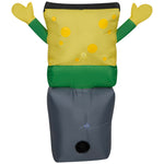Load image into Gallery viewer, Gemmy Airblown SpongeBob as Monster on Tombstone Nick, 3 ft Tall, Multi
