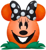 Load image into Gallery viewer, Gemmy Airblown Cutie Minnie Mouse Disney, 3 ft Tall, Orange

