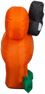 Load image into Gallery viewer, Gemmy Airblown Cutie Minnie Mouse Disney, 3 ft Tall, Orange
