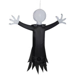 Load image into Gallery viewer, Gemmy Airblown Hanging Jack Skellington w/Blinking Lights Disney, 4 ft Tall, Multi
