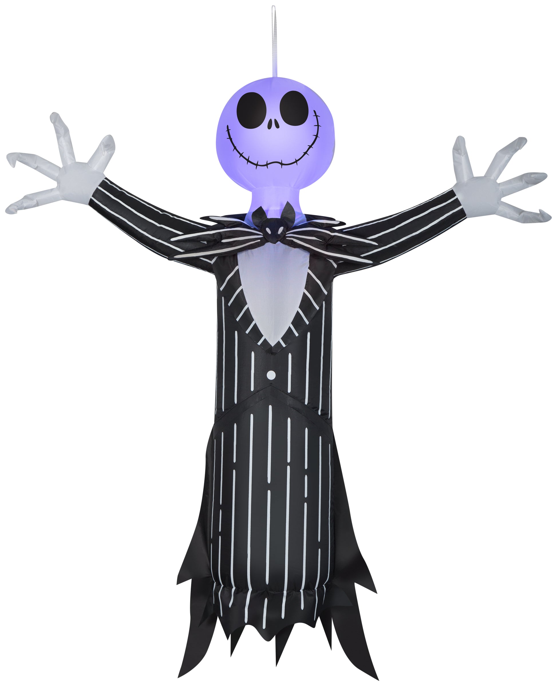 Hanging Jack Skellington w/Blinking Lights Disney, 4 ft Tall
