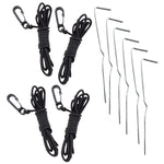 Load image into Gallery viewer, Gemmy Airblown Inflatable Spooky Black Tree with Micro Lights, 7 ft Tall, black
