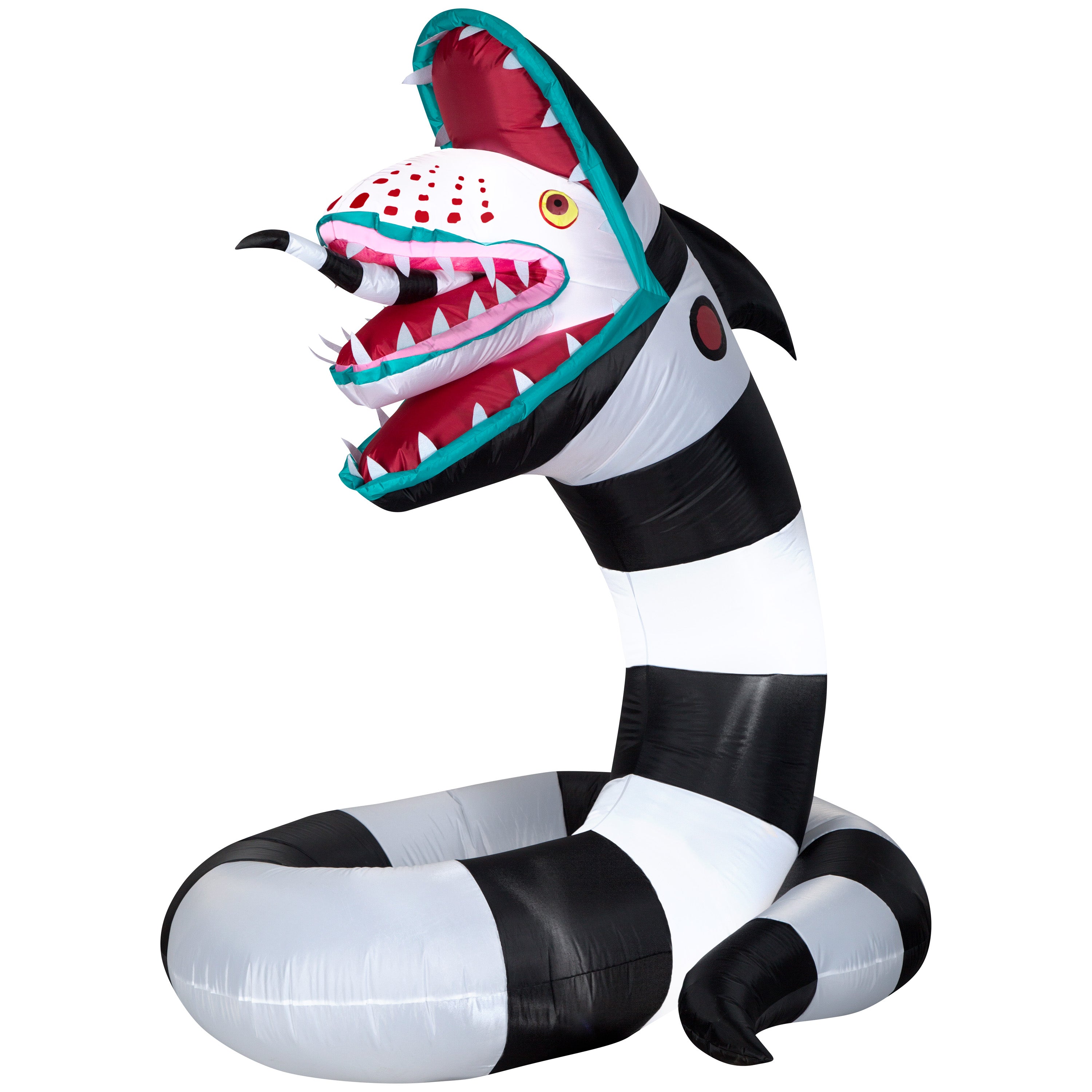 Gemmy Airblown Inflatable Sandworm S LG WB, 6 ft Tall, Multicolored