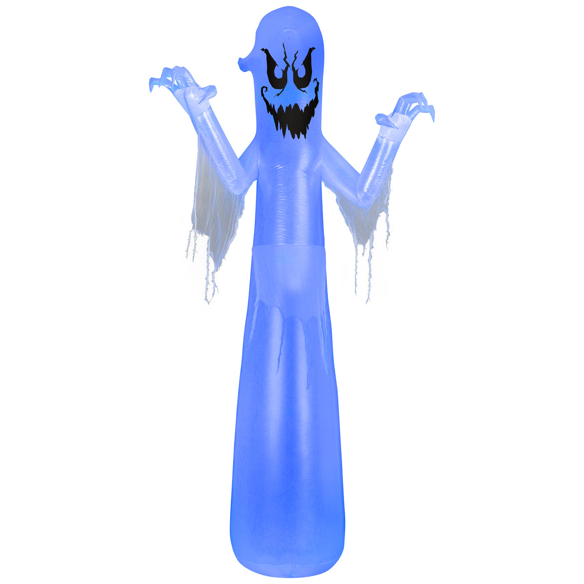 12-Ft Giant Scary Ghost with Flickering Light Inflatable