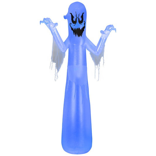 12-Ft Giant Scary Ghost with Flickering Light Inflatable