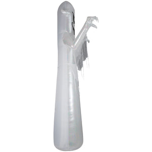 Gemmy Giant Airblown Inflatable Scary Ghost with Flickering Light, 12 ft Tall, Multi