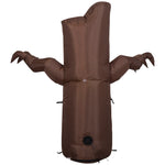 Load image into Gallery viewer, Gemmy Airblown Inflatable Brown Tree w/Yellow Face &amp; JOL , 3.5 ft Tall, Multi
