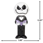 Load image into Gallery viewer, Disney Jack Skellington Lighted Blow Mold, 14 Inch Indoor Halloween Tabletop Decor
