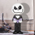 Load image into Gallery viewer, Disney Jack Skellington Lighted Blow Mold, 14 Inch Indoor Halloween Tabletop Decor
