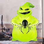 Load image into Gallery viewer, Disney Oogie Boogie Lighted Blow Mold with Spider, 14 Inch Indoor Halloween Tabletop Decor
