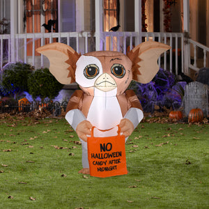 Gemmy Airblown Gizmo Warner Brothers , 3.5 ft Tall, brown