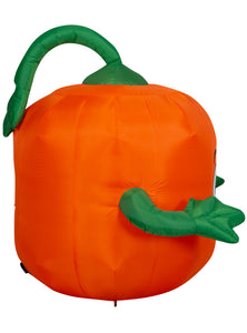 Gemmy Halloween Inflatable Spookley the Square Pumpkin, 3.5 ft Tall