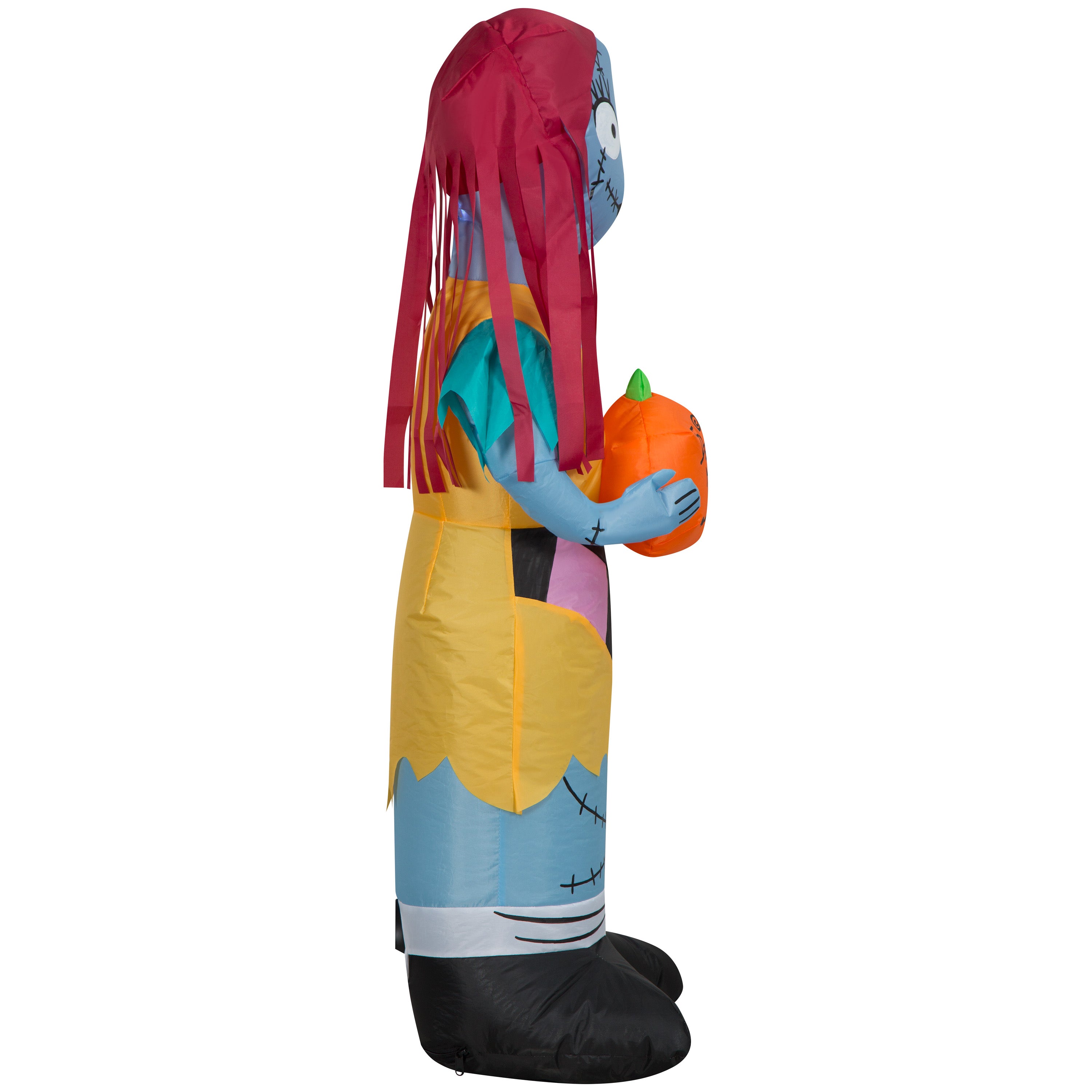 Gemmy Airblown Inflatable Sally w/Pumpkin Disney, 3.5 ft Tall, Multicolored