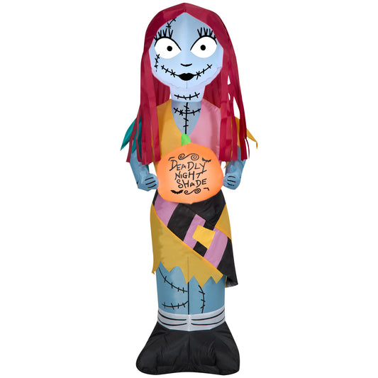 3.5-Ft Disney Sally with Pumpkin Halloween Inflatable