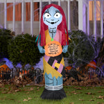 Load image into Gallery viewer, Gemmy Airblown Inflatable Sally w/Pumpkin Disney, 3.5 ft Tall, Multicolored
