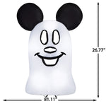 Load image into Gallery viewer, Gemmy Airblown Inflatable Flat Mickey Ghost Giant Disney, 9.5 ft Tall, Multicolored
