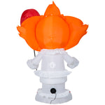 Load image into Gallery viewer, Gemmy Airblown Inflatable Stylized Pennywise w/Paper Boat Balloon WB, 5 ft Tall, Multi
