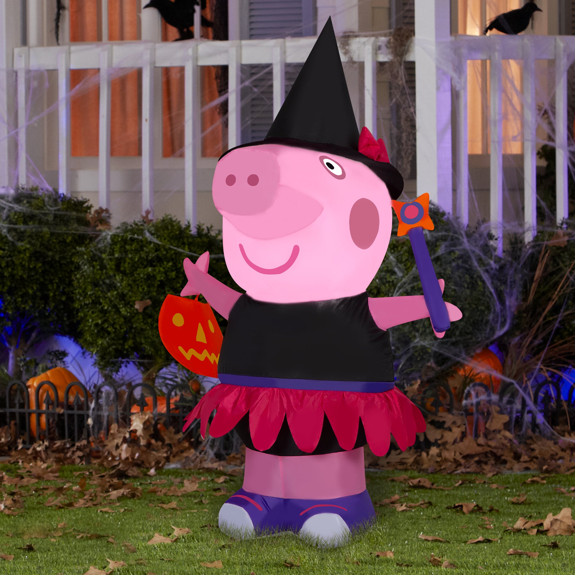 Peppa Pig as Witch Peppa Pig, 4 ft Tall lifestyle