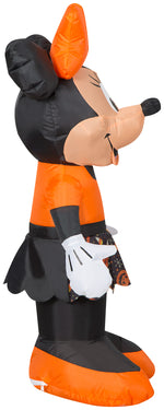 Load image into Gallery viewer, Gemmy Airblown Inflatable Minnie Mouse in Candy Skirt, 3.5 ft Tall, black
