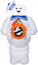 Load image into Gallery viewer, Gemmy Airblown Inflatable Ghostbusters Stay Puft, 3.5 ft Tall, white
