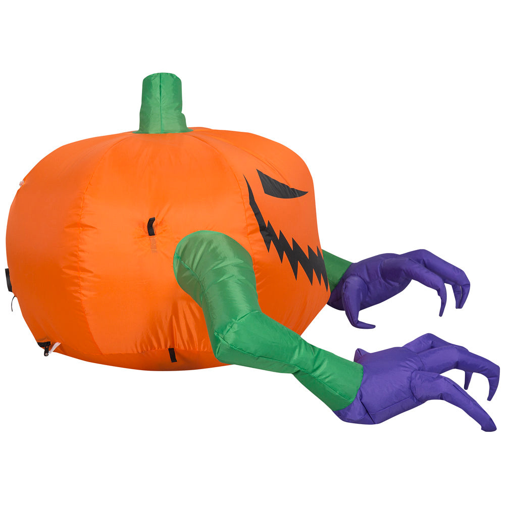 2-Ft Reaching Jack O’ Lantern Monster Inflatable image 3